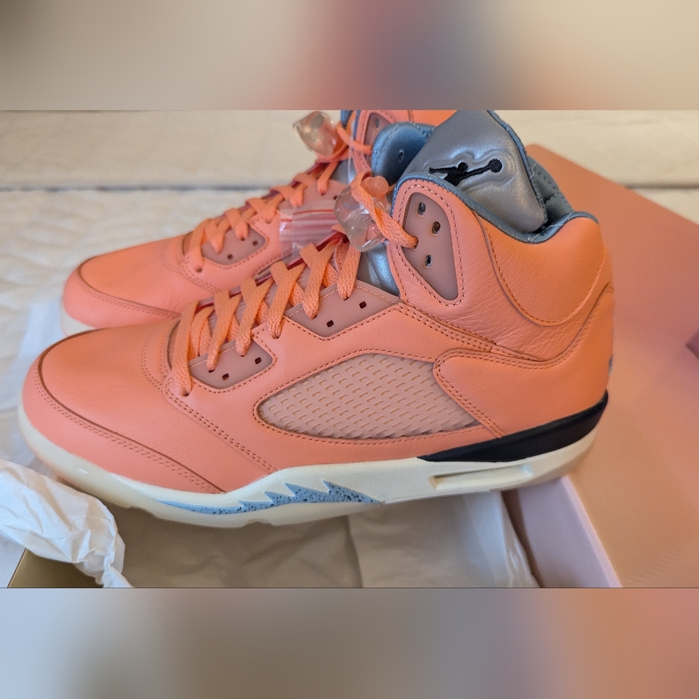 DV4982-641 Nike Air Jordan 5 Retro DJ Khaled We The Best Crimson Bliss (Men's) - Picture 12 of 16